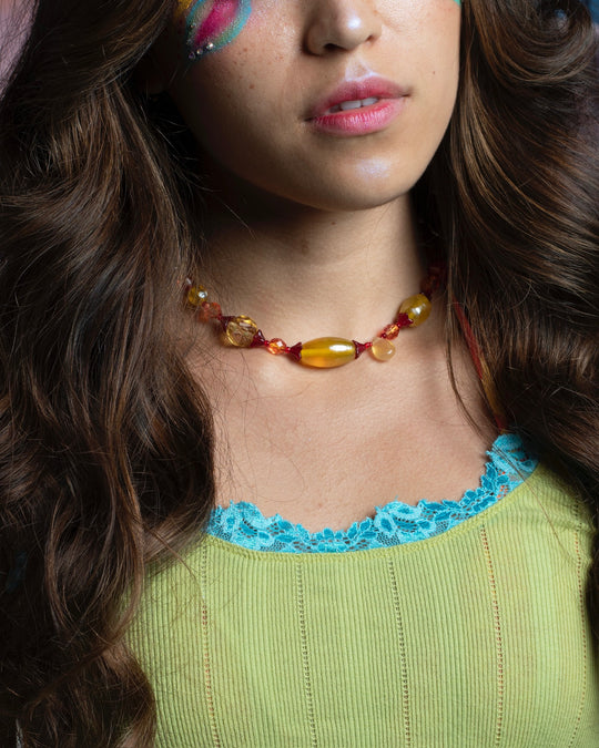 Honey Eruption Necklace