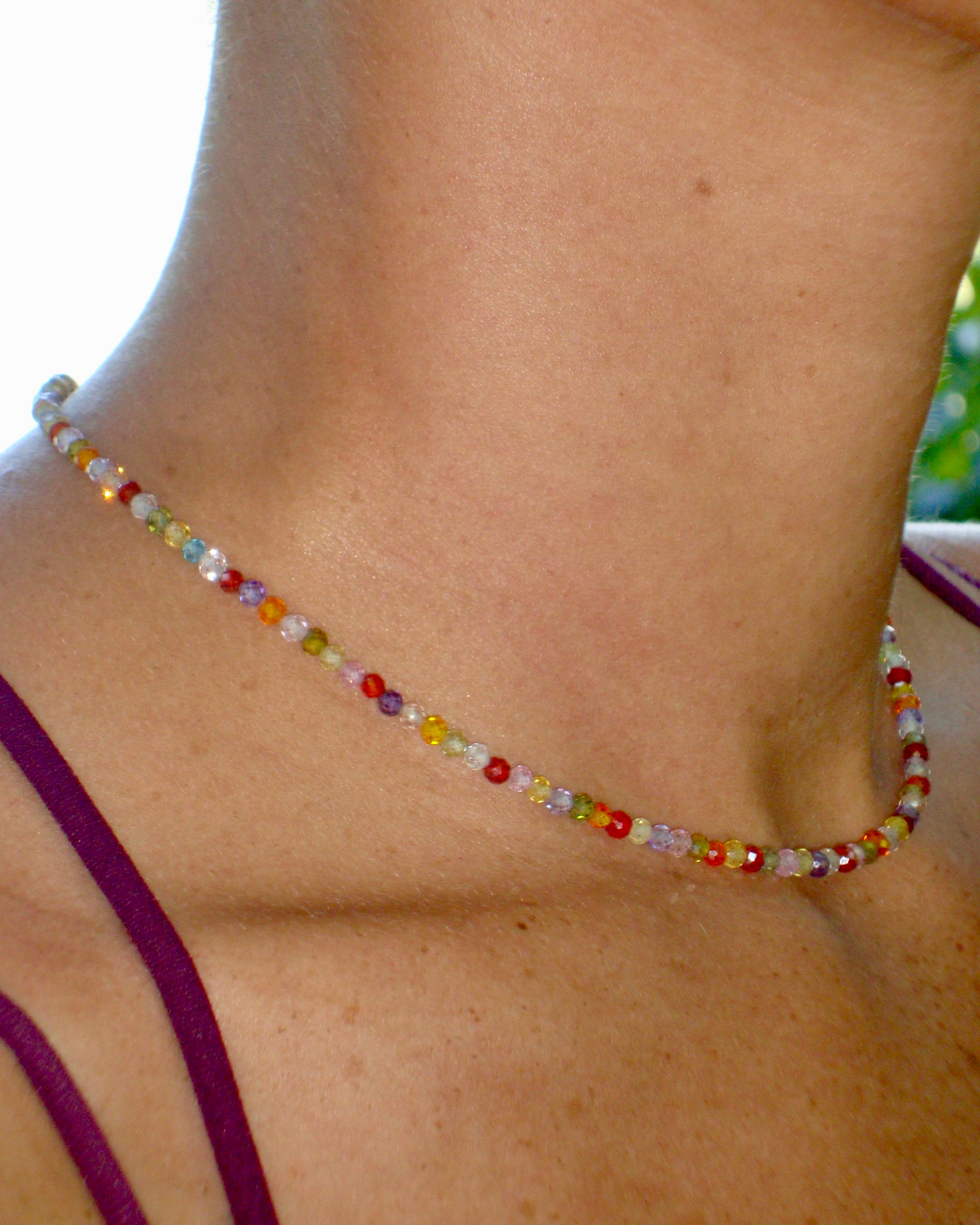 Pure Zircon Necklace