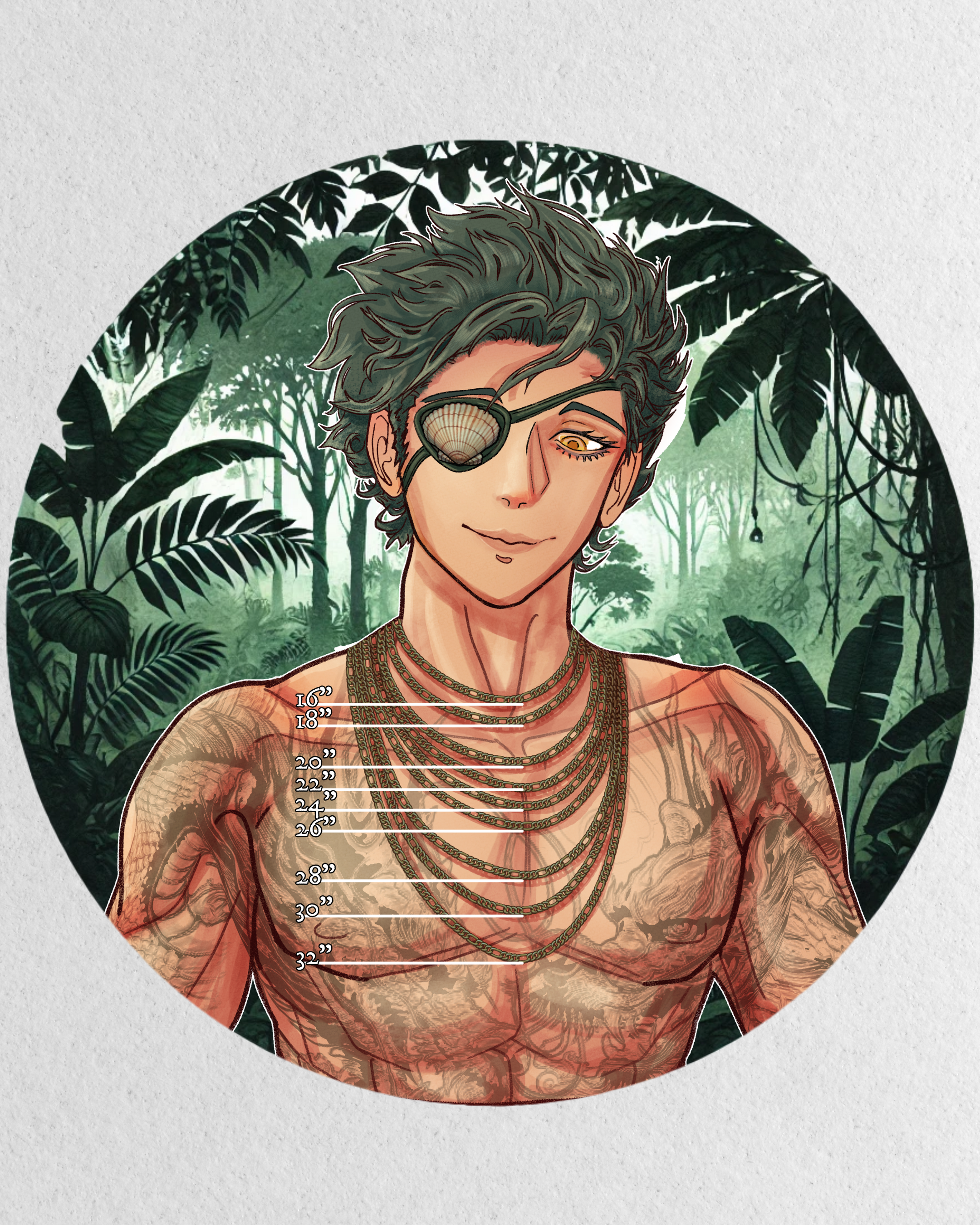 Rhodonite & Sand Stone Pearl Mix Necklace