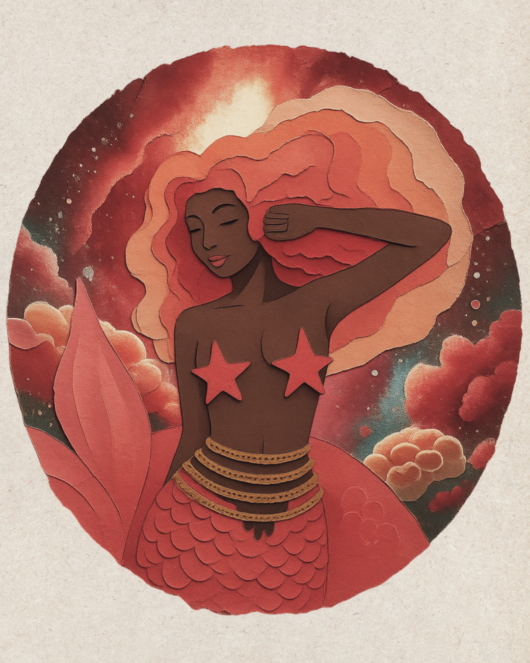 Celestial Seashell Waist Bead