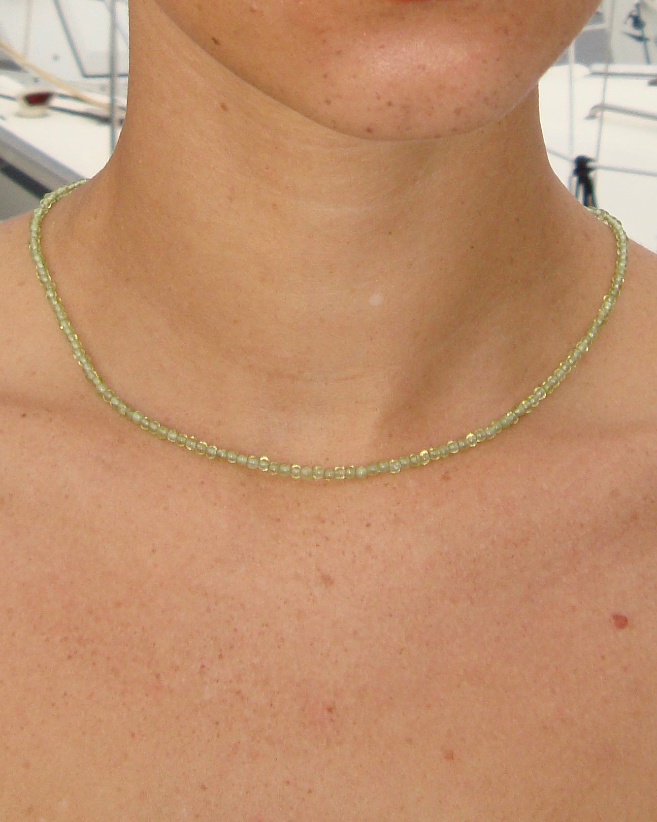 Pure Peridot Necklace