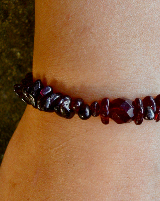Blood of Garnet Bracelet