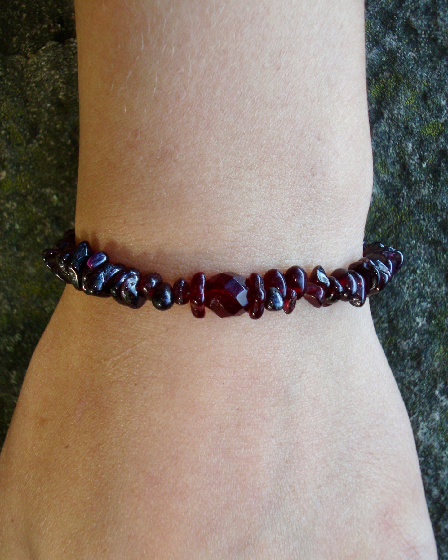 Blood of Garnet Bracelet