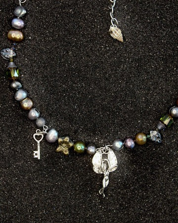 Silver Garden Fairy Necklace