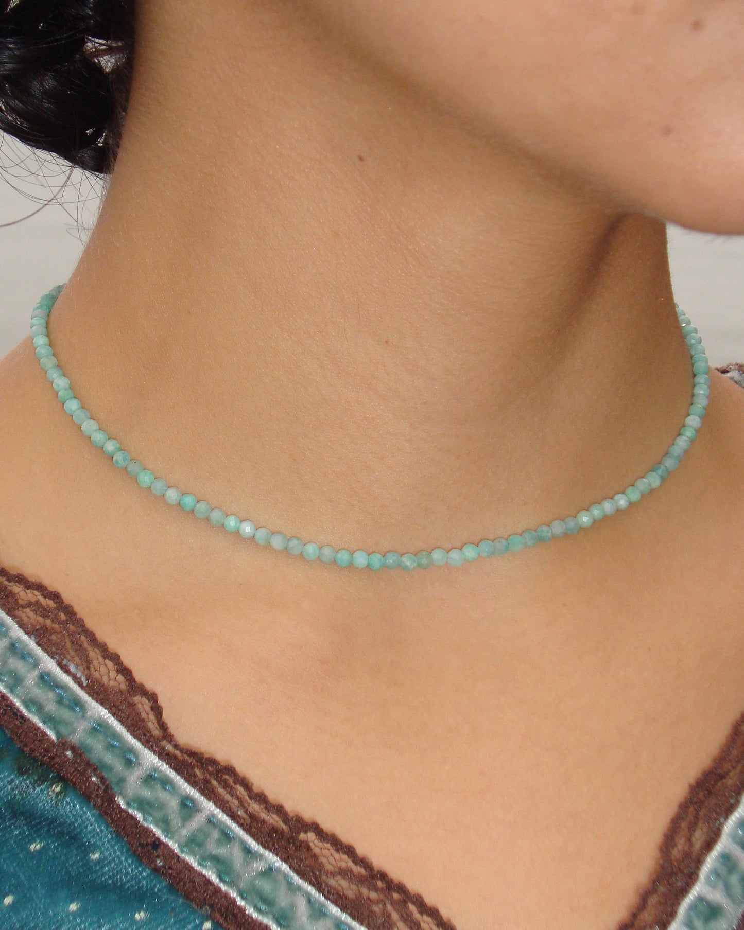 Pure Amazonite Necklace