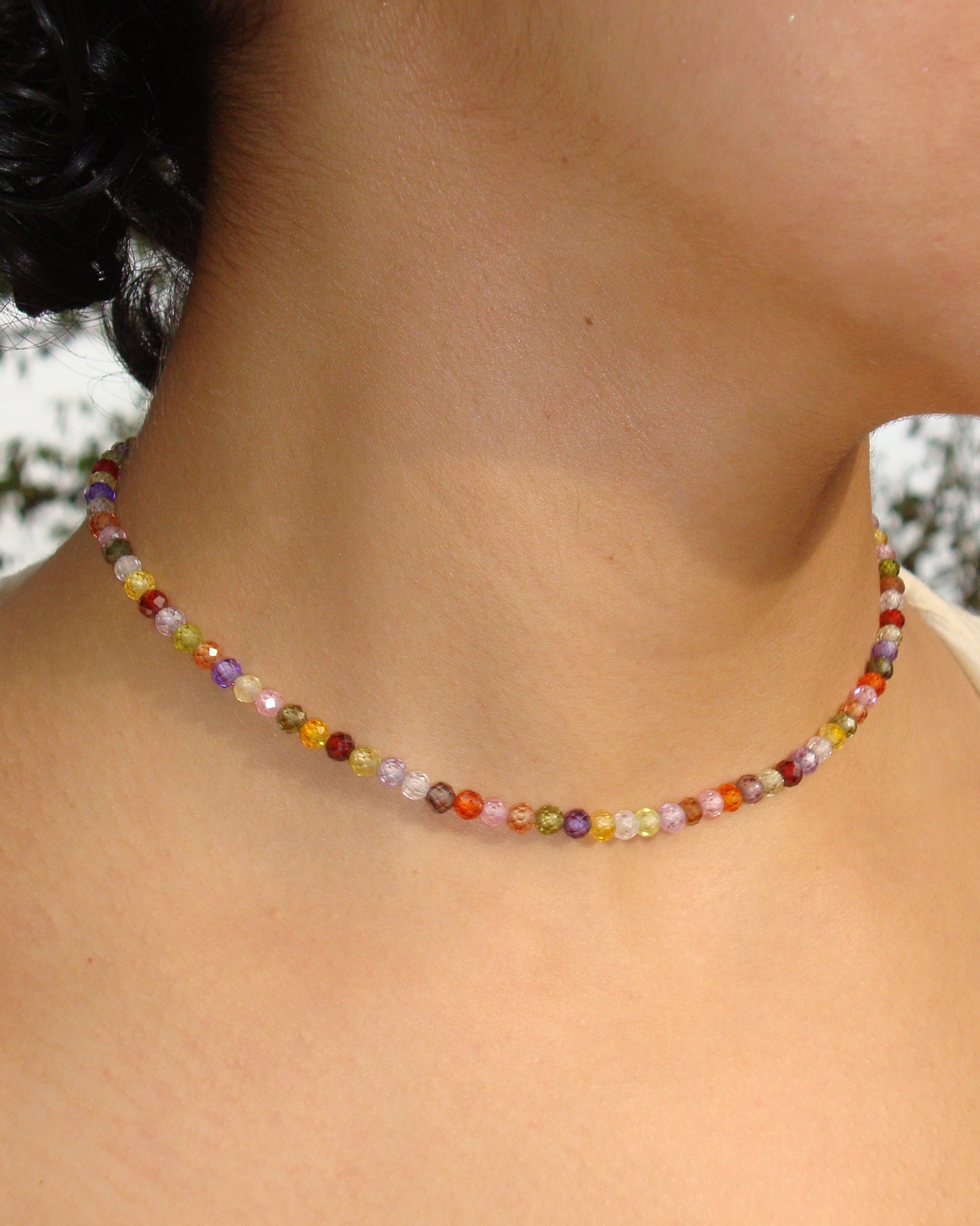 Grand Rainbow Pure Necklace