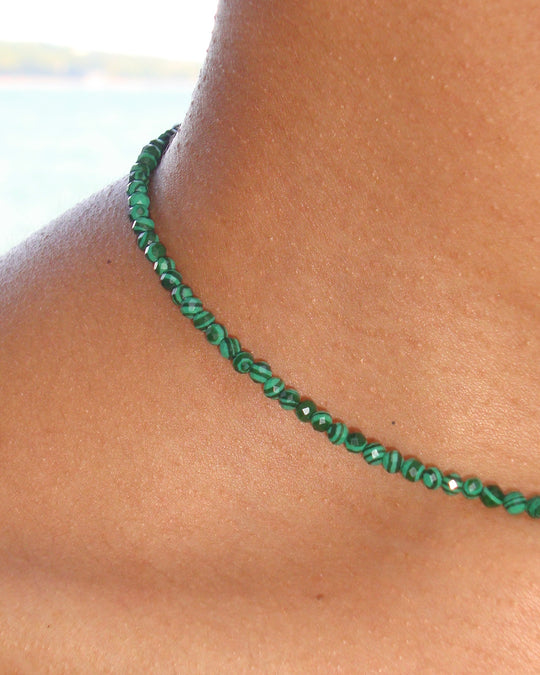 Pure Malachite Necklace