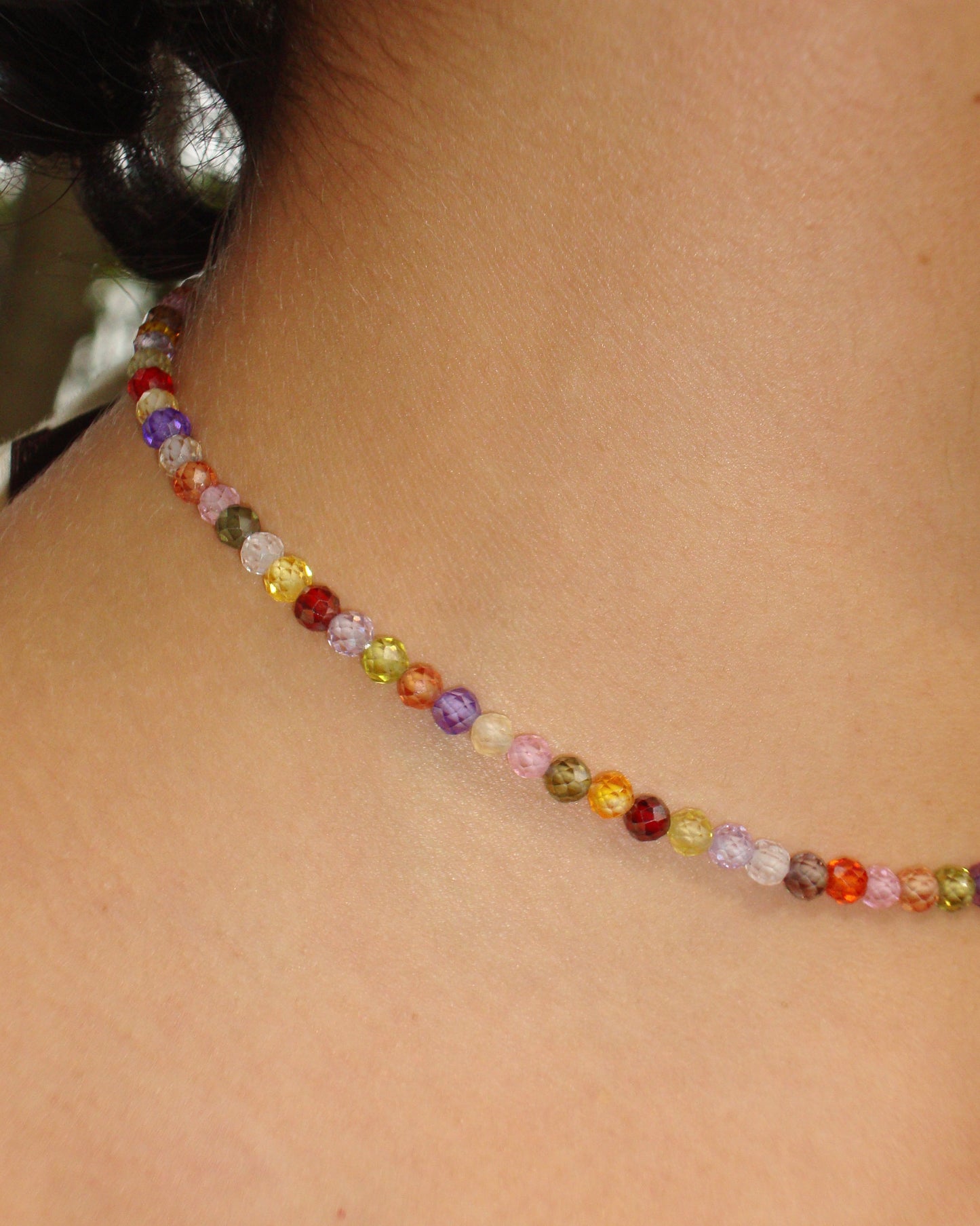 Grand Rainbow Pure Necklace