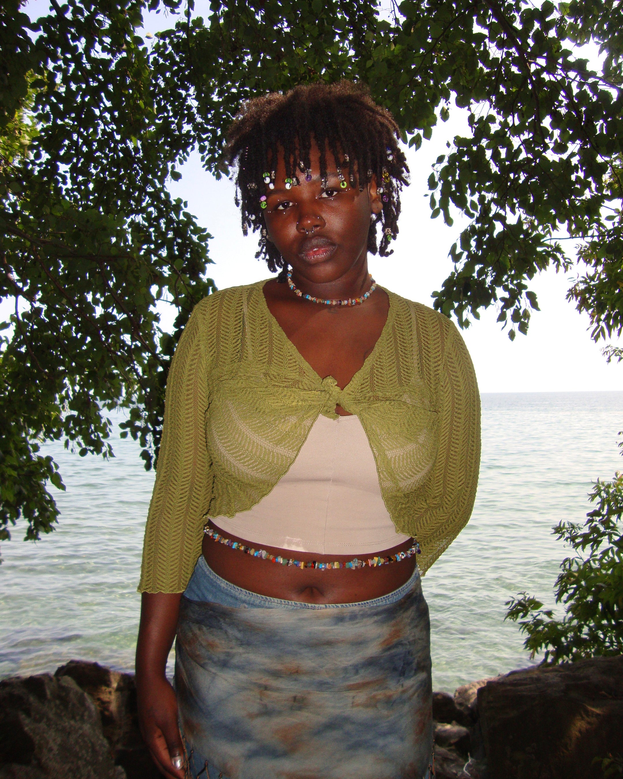 Gemstone Beach Waist Bead