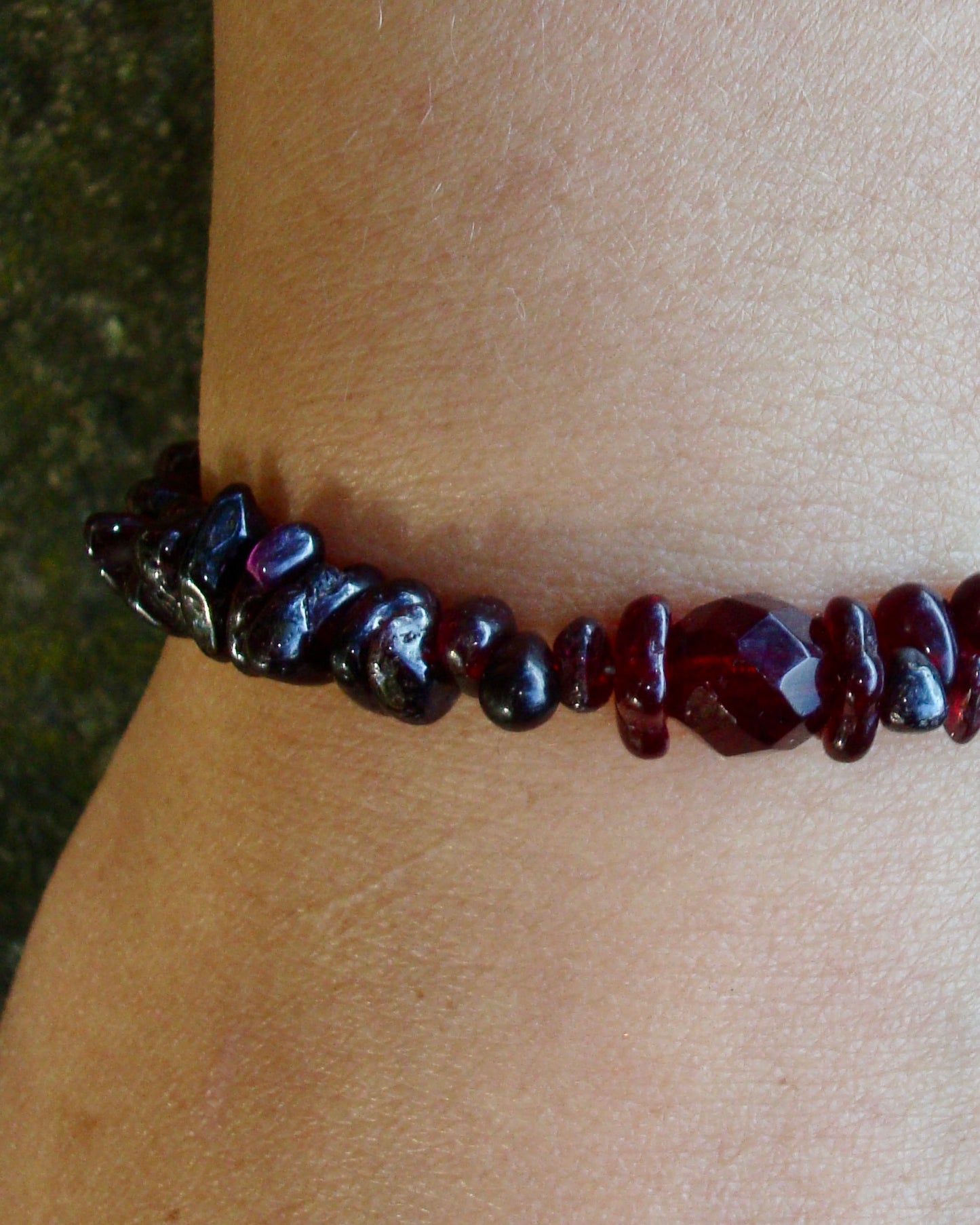 Blood of Garnet Bracelet